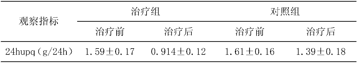 Traditional Chinese medicine preparation for treating chronic kidney disease proteinuria and preparation method thereof