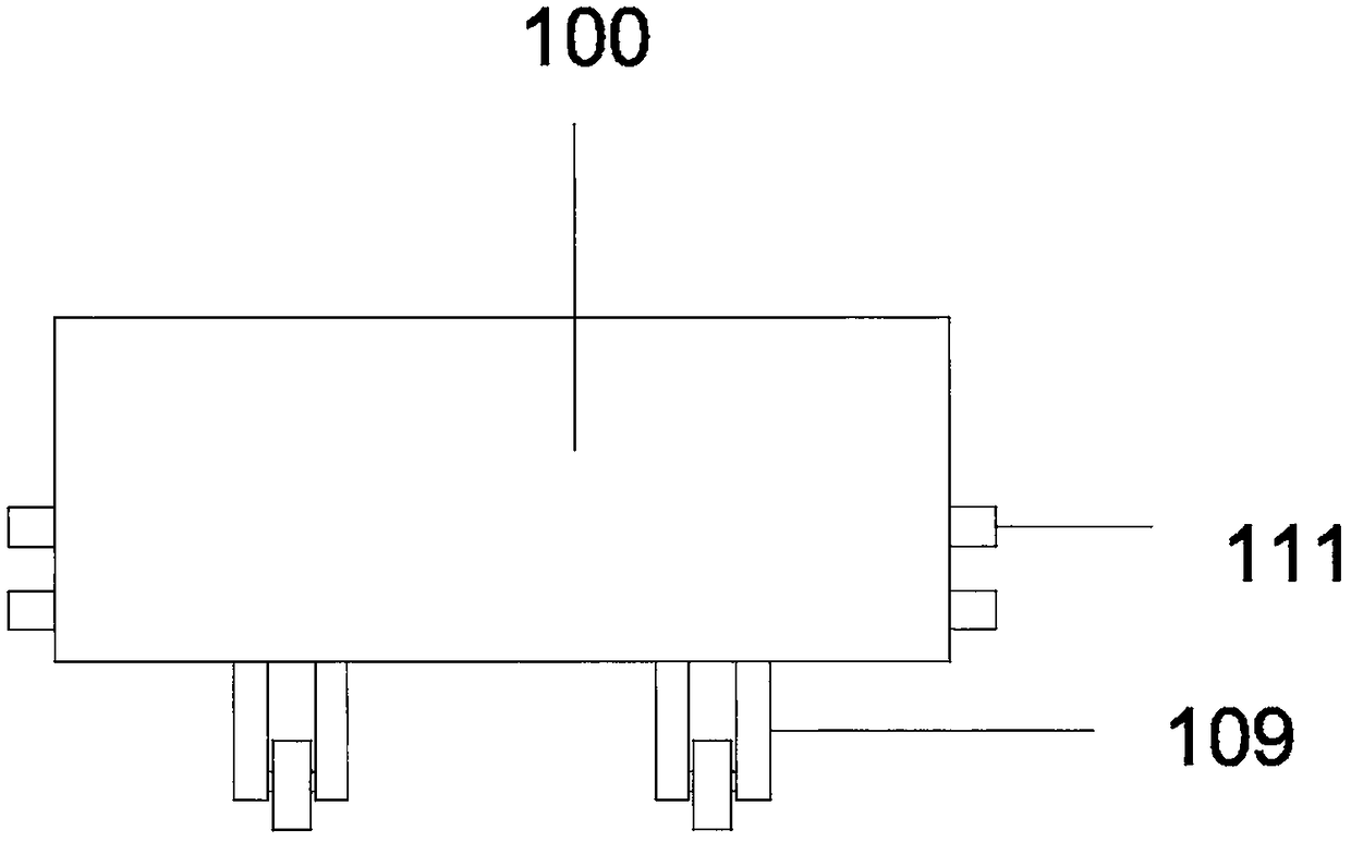 An agricultural planting rack with planting pots capable of being lifted and lowered independently