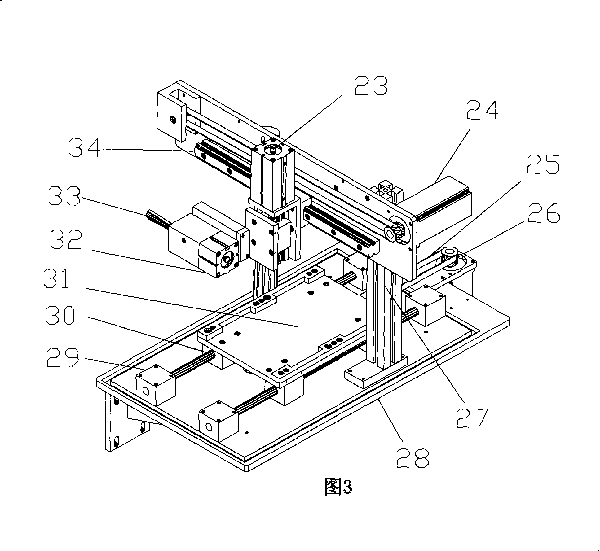 Disposal screw thread forming numerically controlled grinder for mini milling cutter for printed circuit board