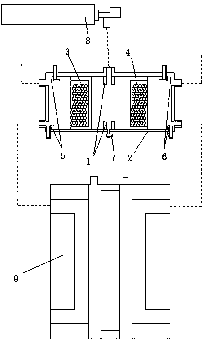 A pressure control device for fuel cells