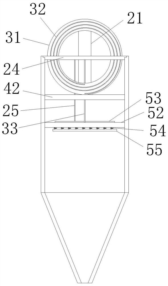 A reagent dripping device for coloring experiments in food testing