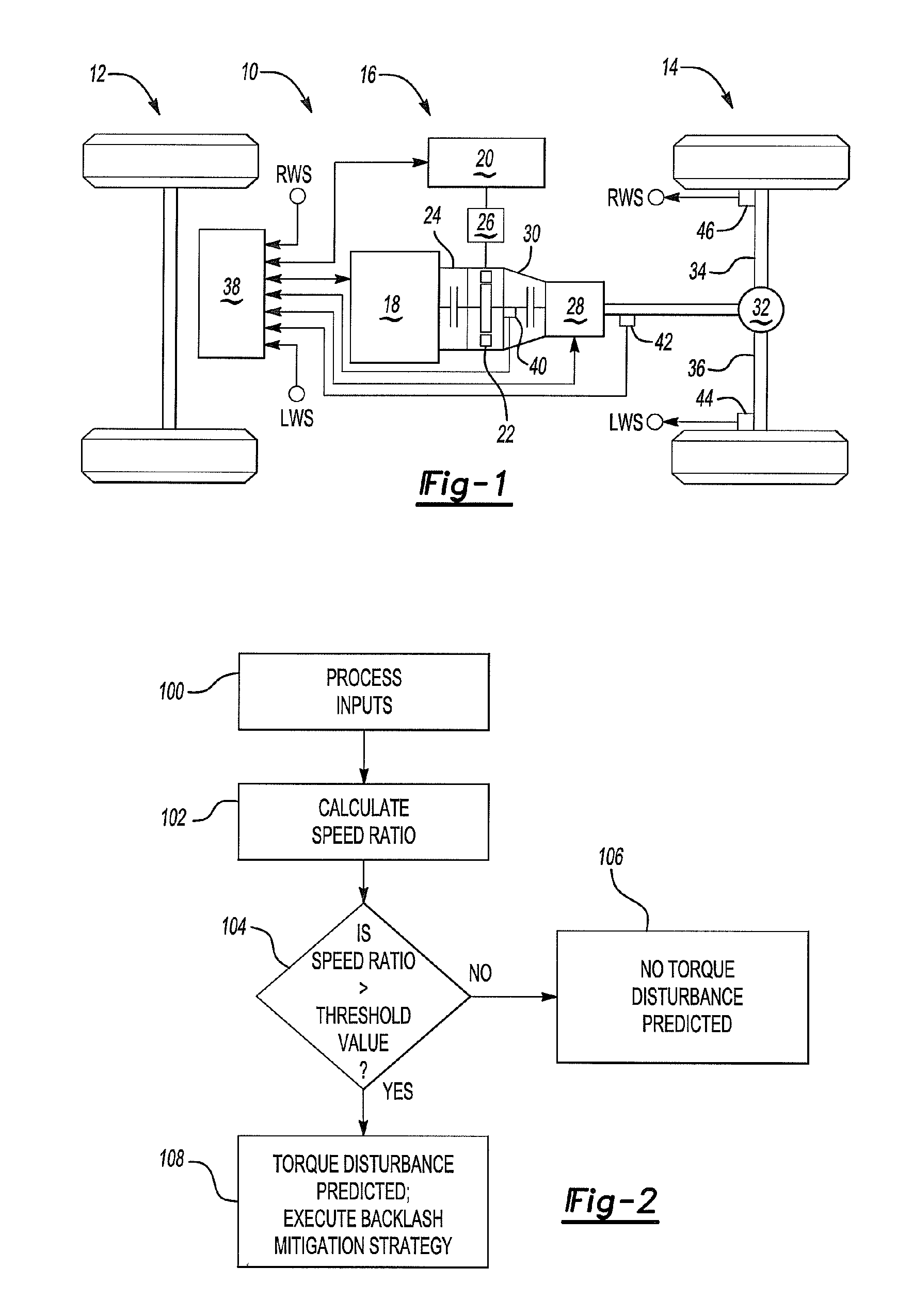 Method of detecting torque disturbances in a hybrid vehicle