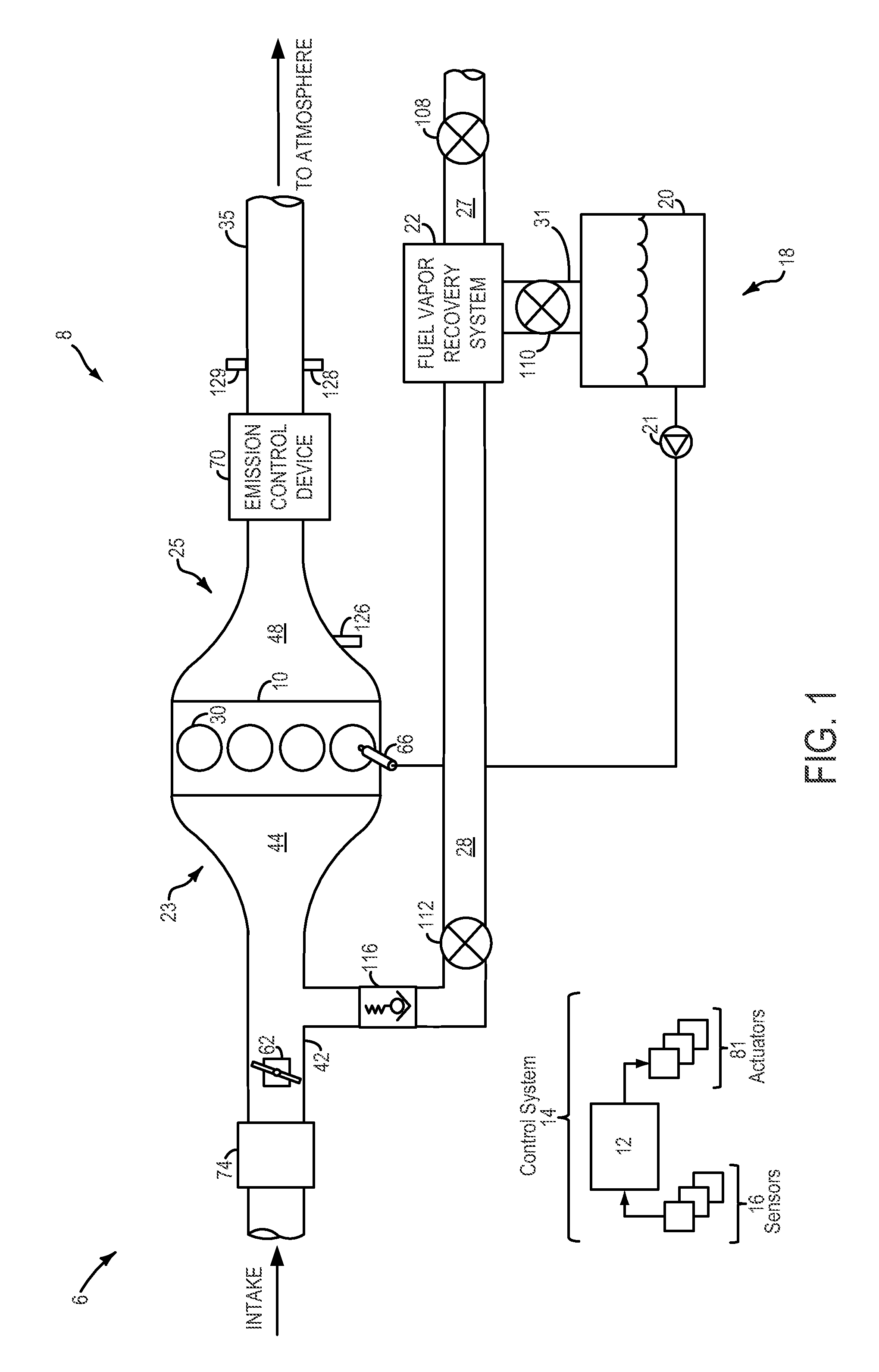 Method and system for fuel vapor control