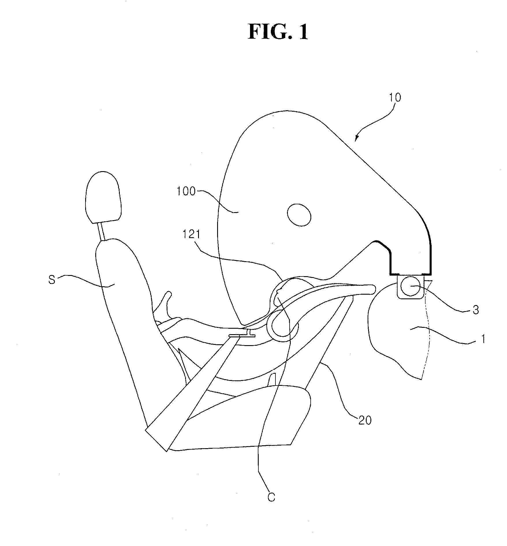 Passenger airbag system