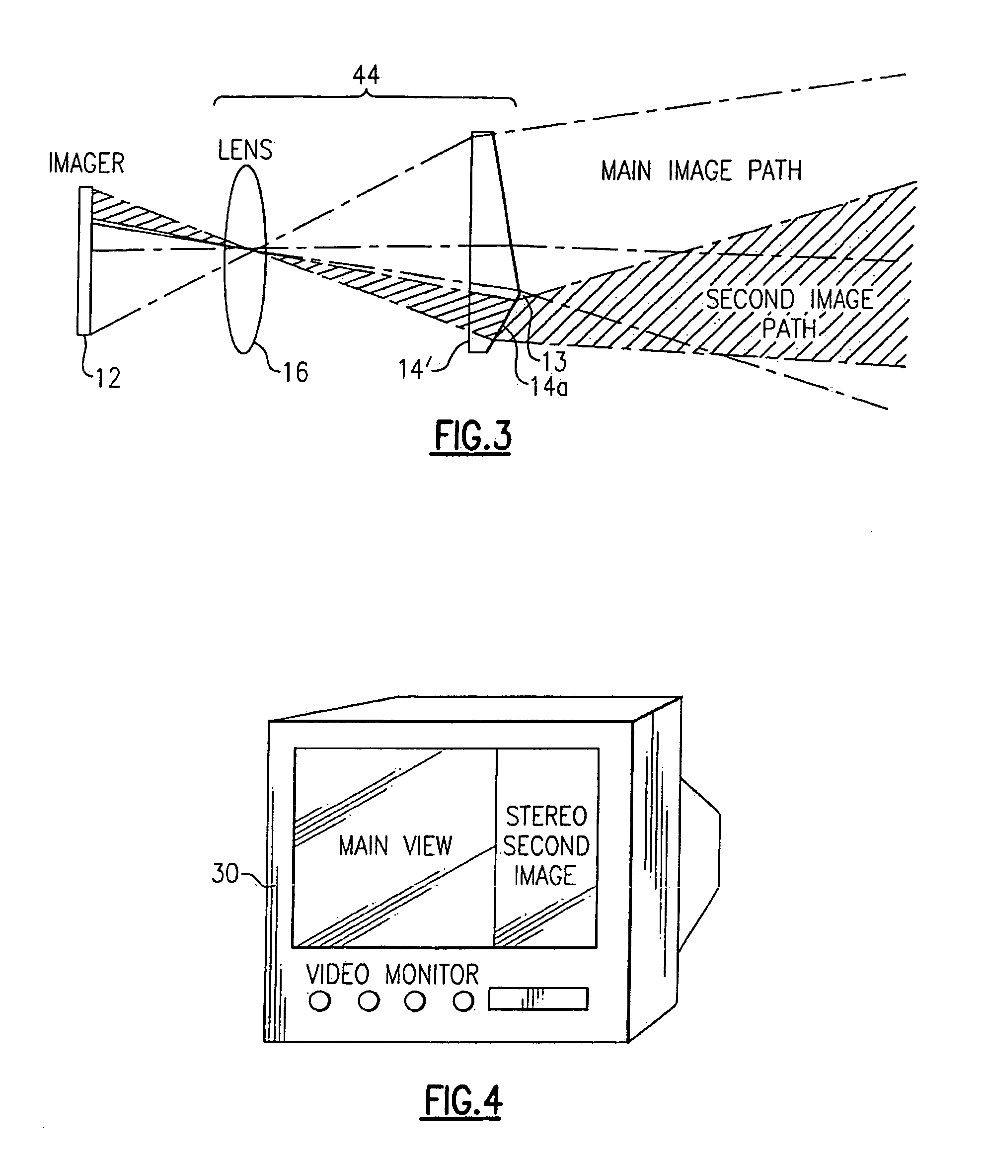 Stereo-measurement borescope with 3-D viewing