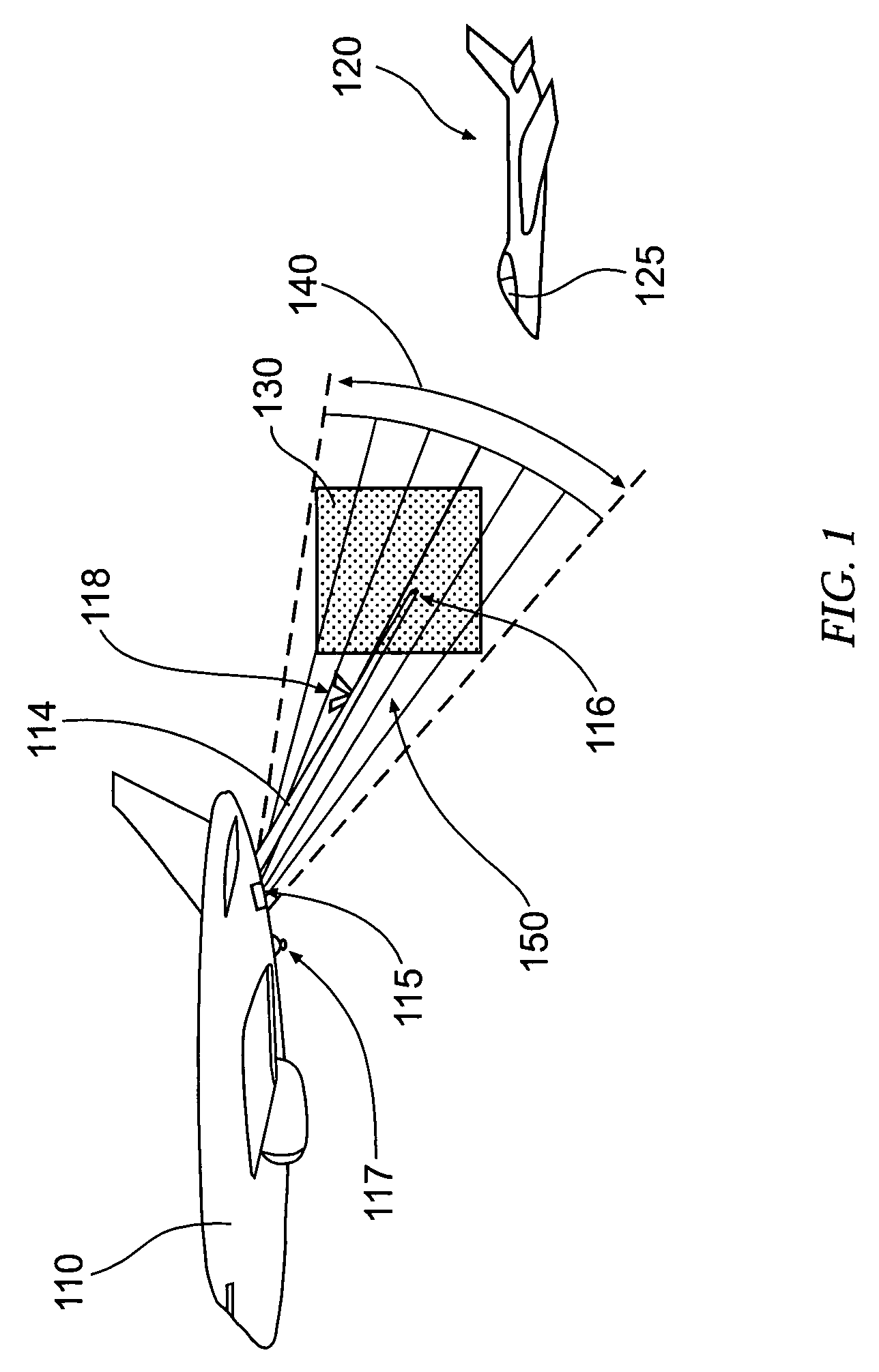 Illuminating system, device, and method for in-flight refueling