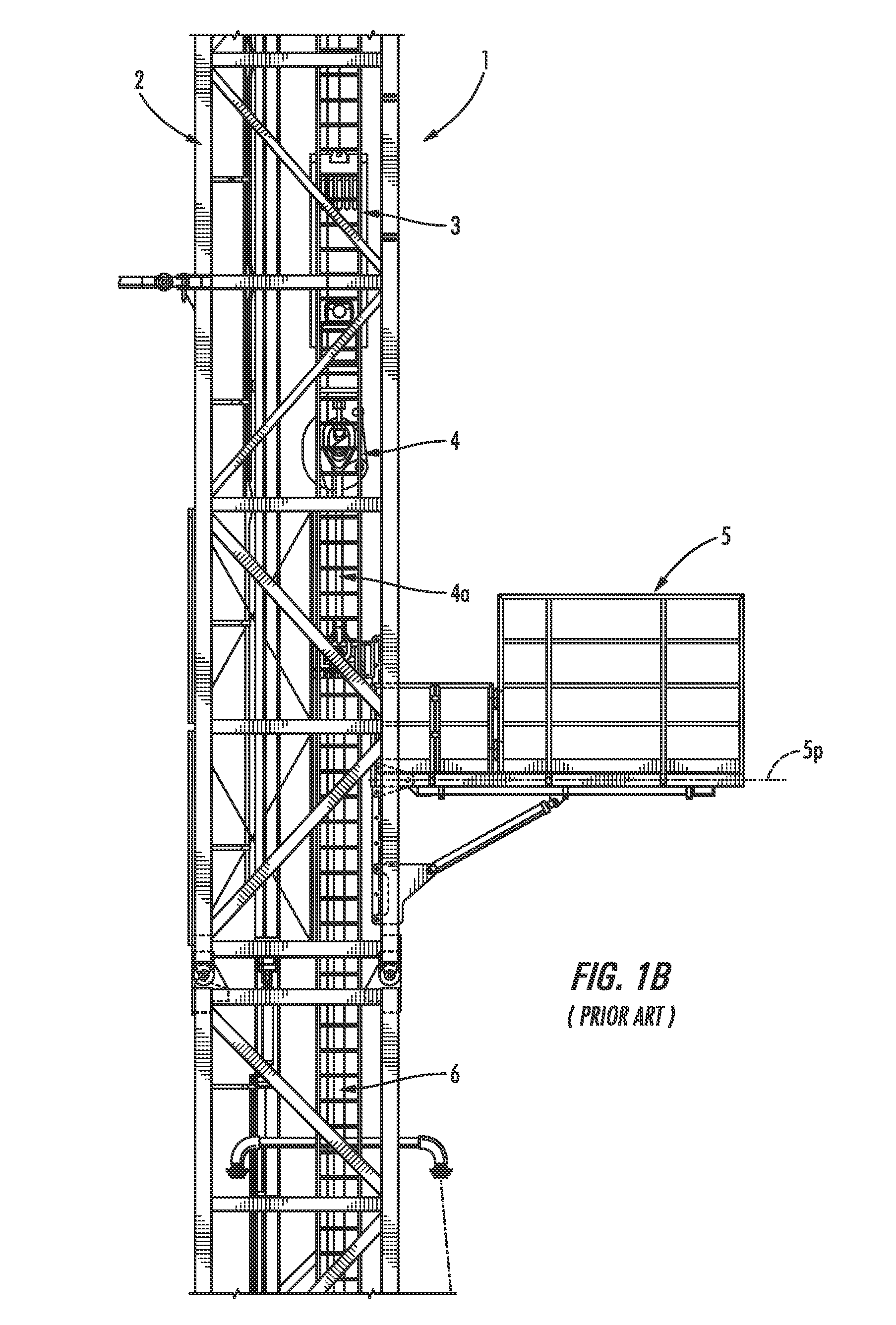 Floor mounted racking arm for handling drill pipe