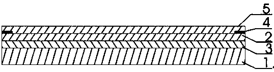 Nano-composite current-conducting electric heating film and production method thereof