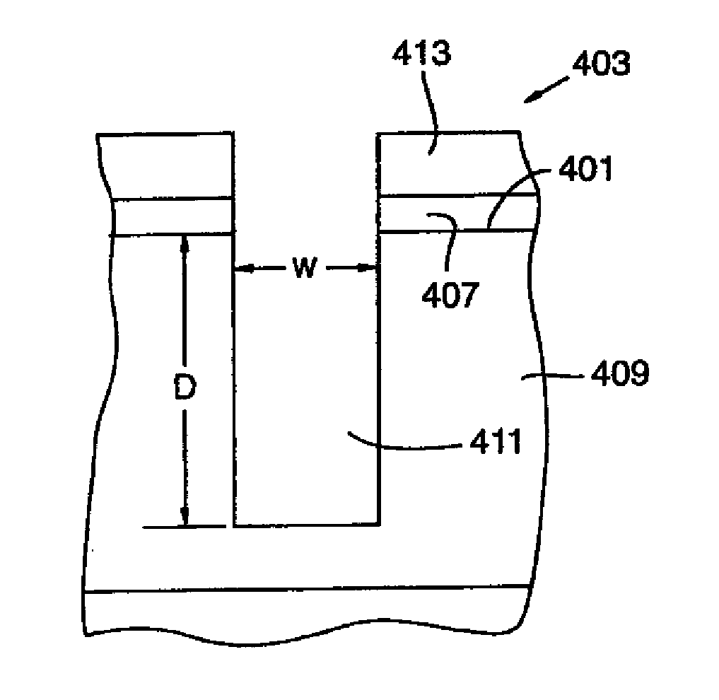 Etching methods and apparatus and substrate assemblies produced therewith