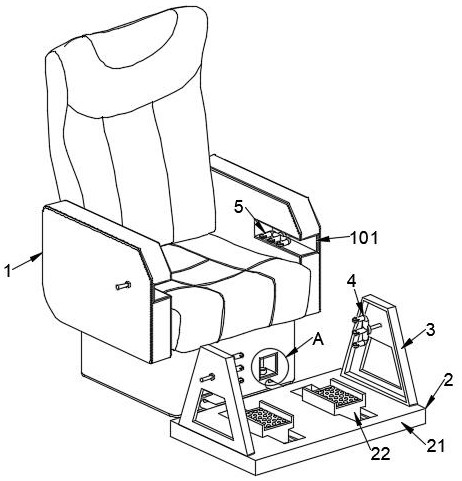 Postoperative recovery device for neurosurgery department