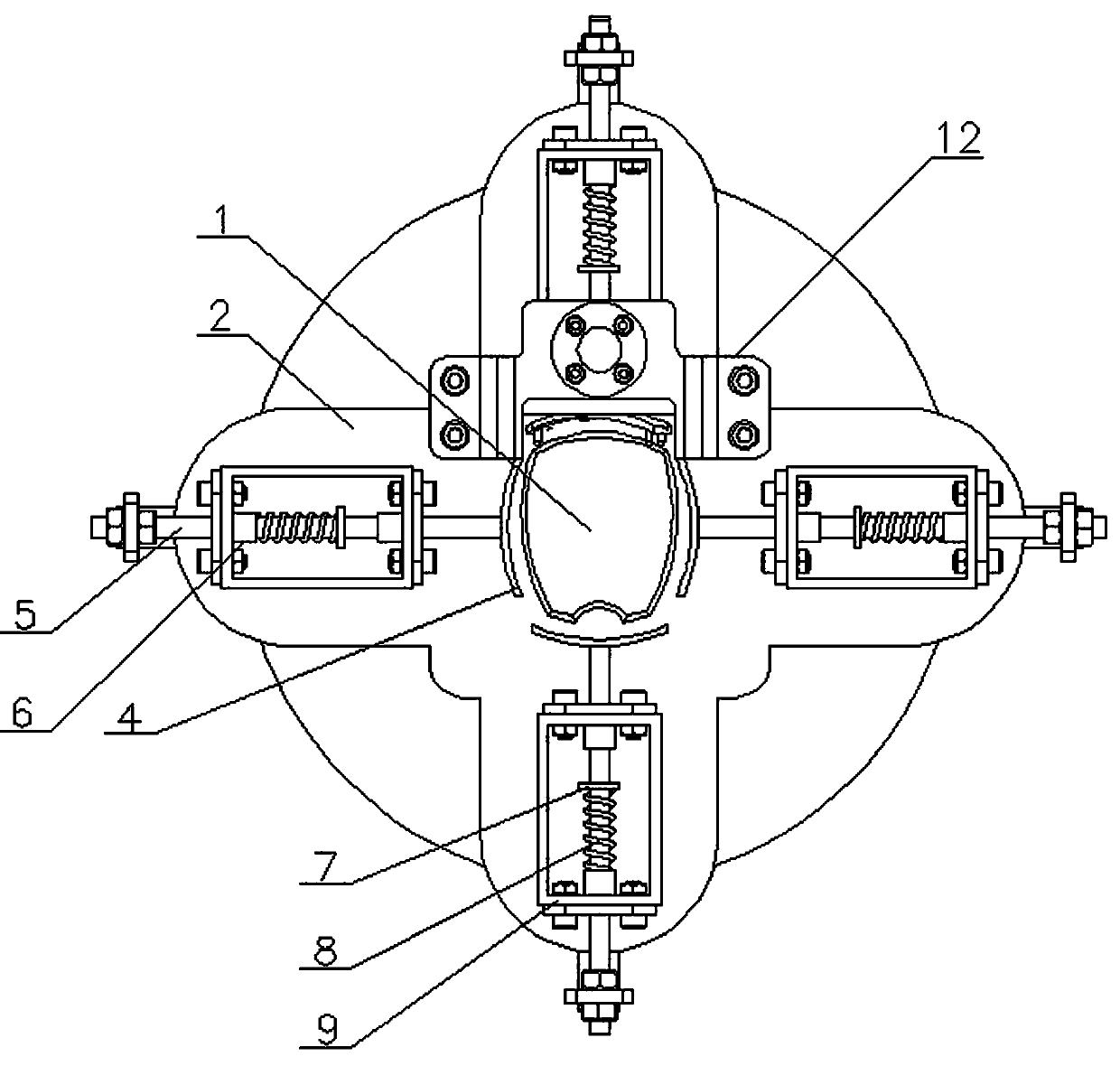 Armor-cutting device for animal paws