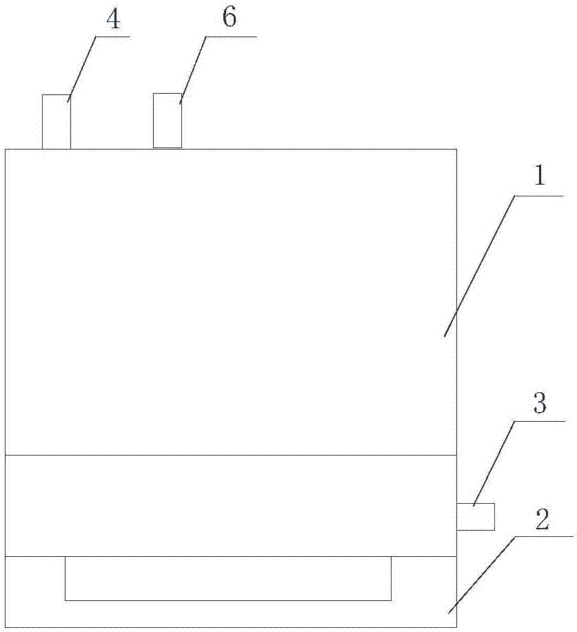 Wall-mounted normal-pressure domestic heat supplying furnace