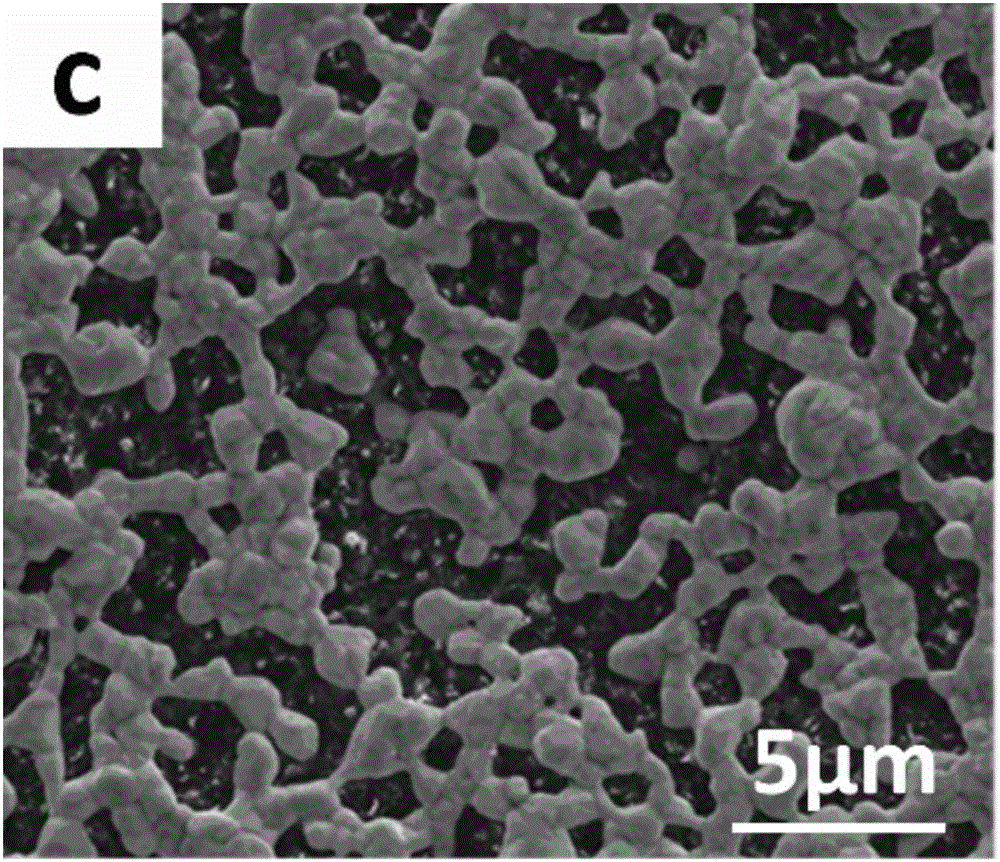 High-specific-surface-area boron-doped diamond electrode and preparation method and application thereof