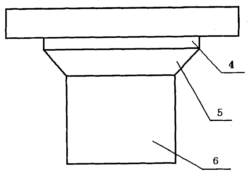 Production technology for blanking by using a through-hole type universal joint finish forging pot shell capable of moving axially