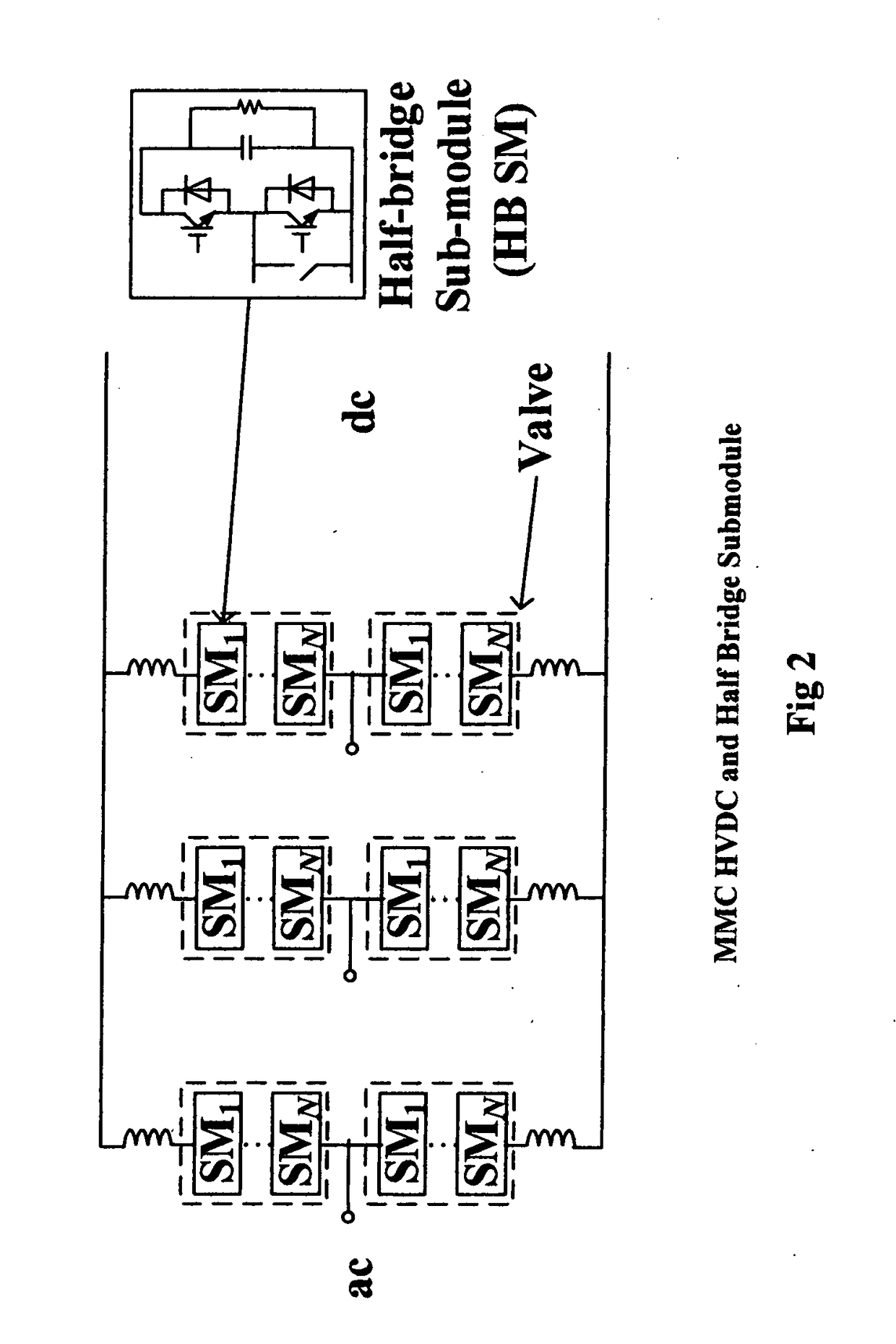 Apparatus and method for modelling a modular multilevel converter in an electronic simulator