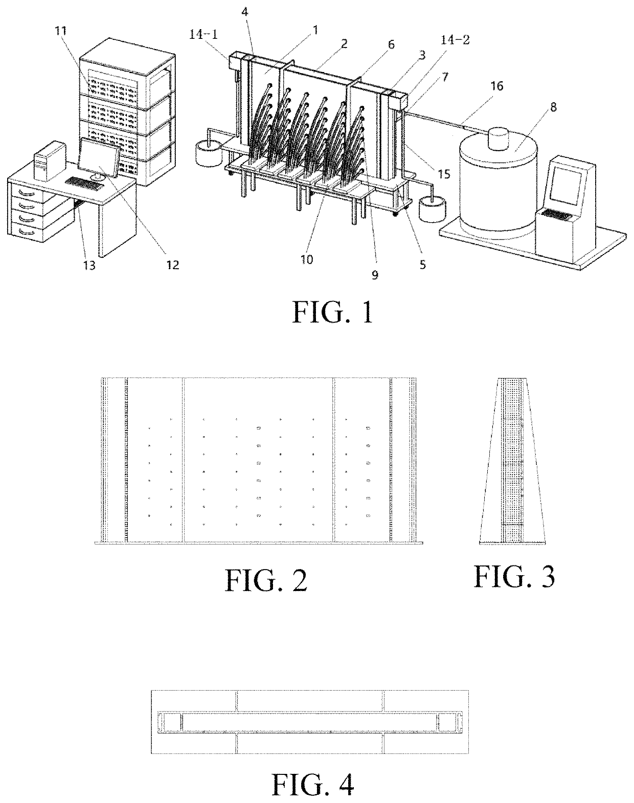 Sandbox test system and method for karst aquifer based on tracer-hydraulic tomography inversion