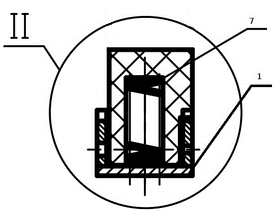 Elastic cathode ring for electroosmosis dehydrator