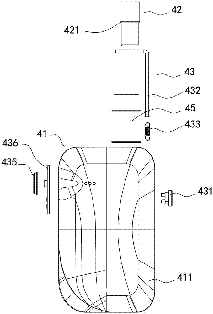 Circumferential heating type baking needle used for electronic cigarette and electronic cigarette