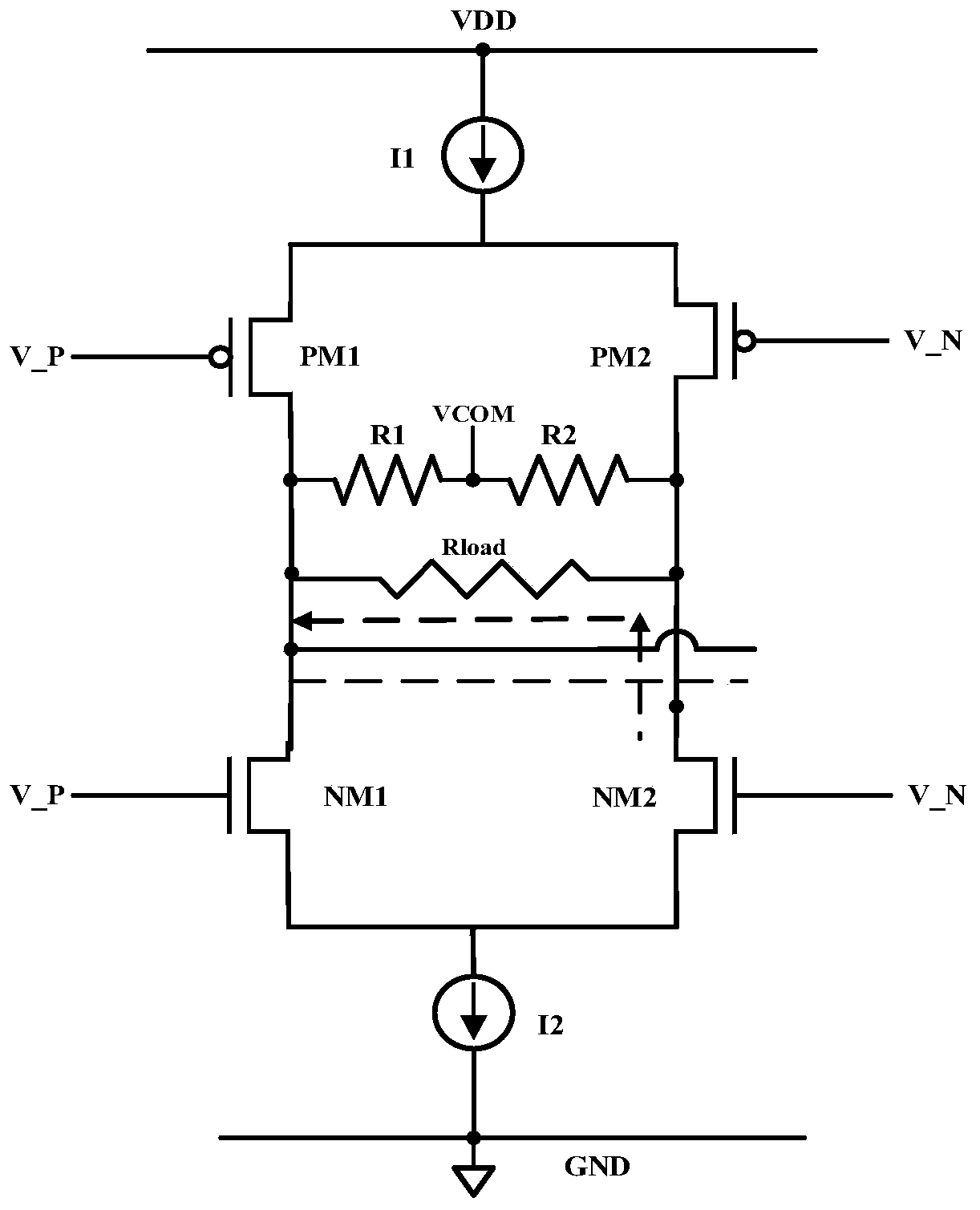 High-speed data transmission pre-emphasis circuit for LVDS and control method thereof