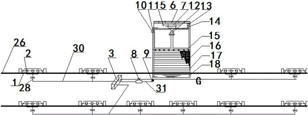 Evaporation and cooling spraying system applicable to open parking lot and monitoring station