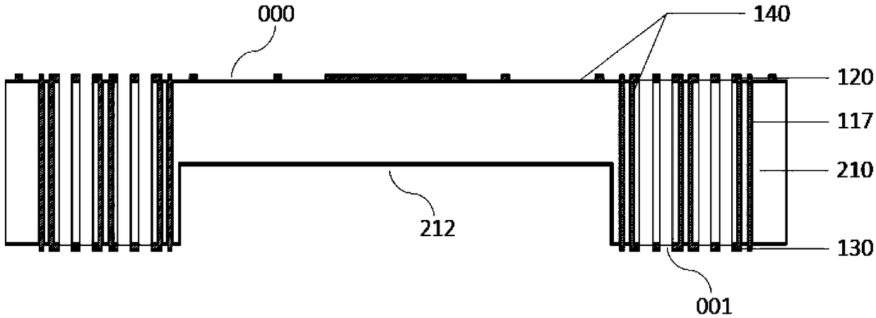 Packaging method of three-dimensional heterostructure for realizing heat dissipation of high power GaN device layer