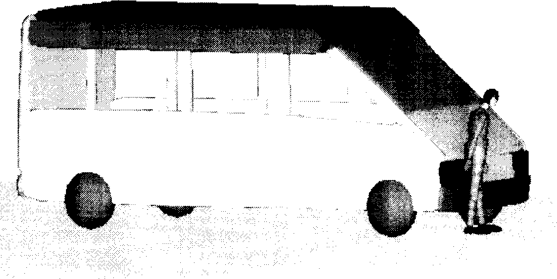 Car-human collision accident recurring optimizing method based on three-dimensional multi-rigid model