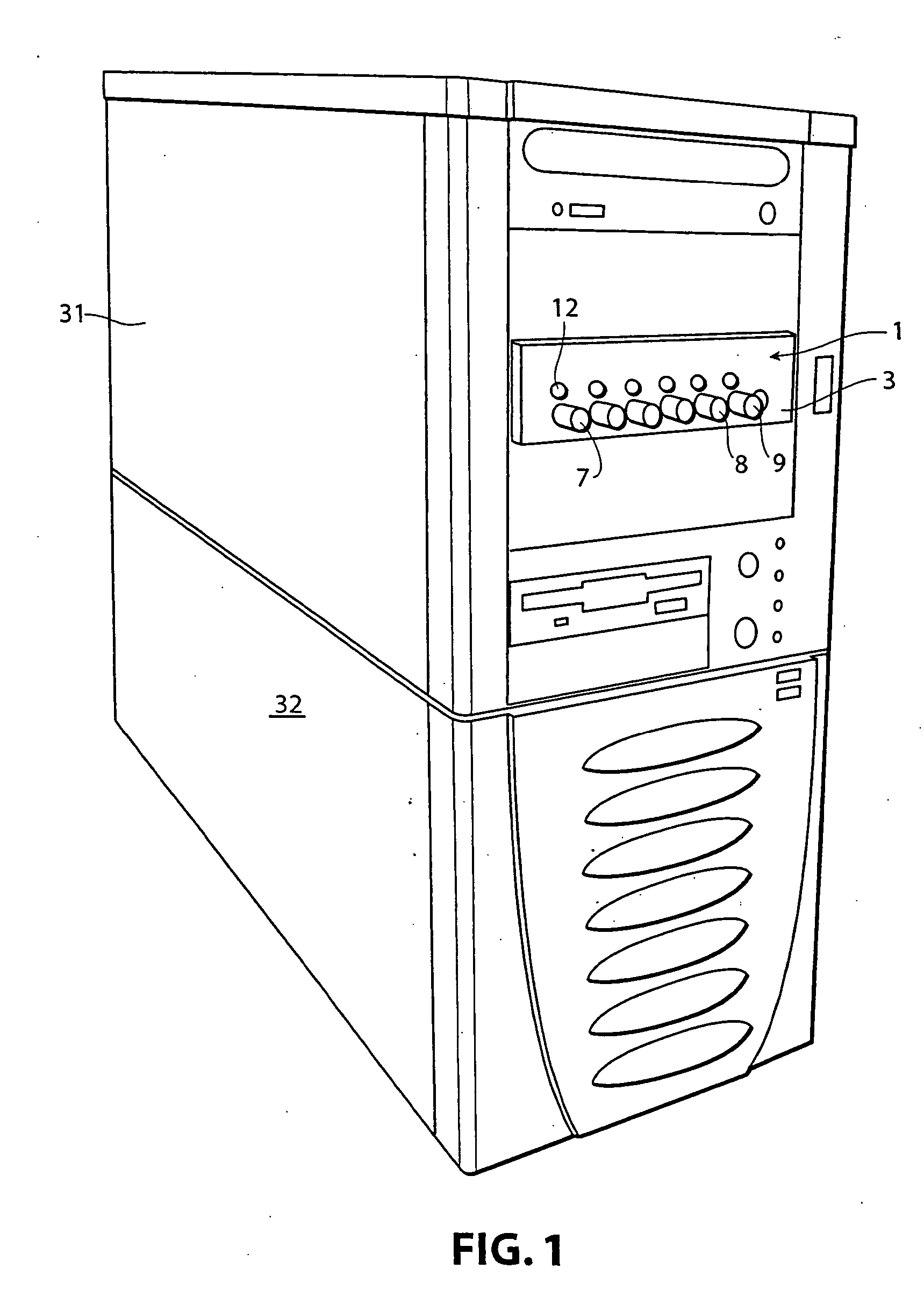 Computer switch assemblies