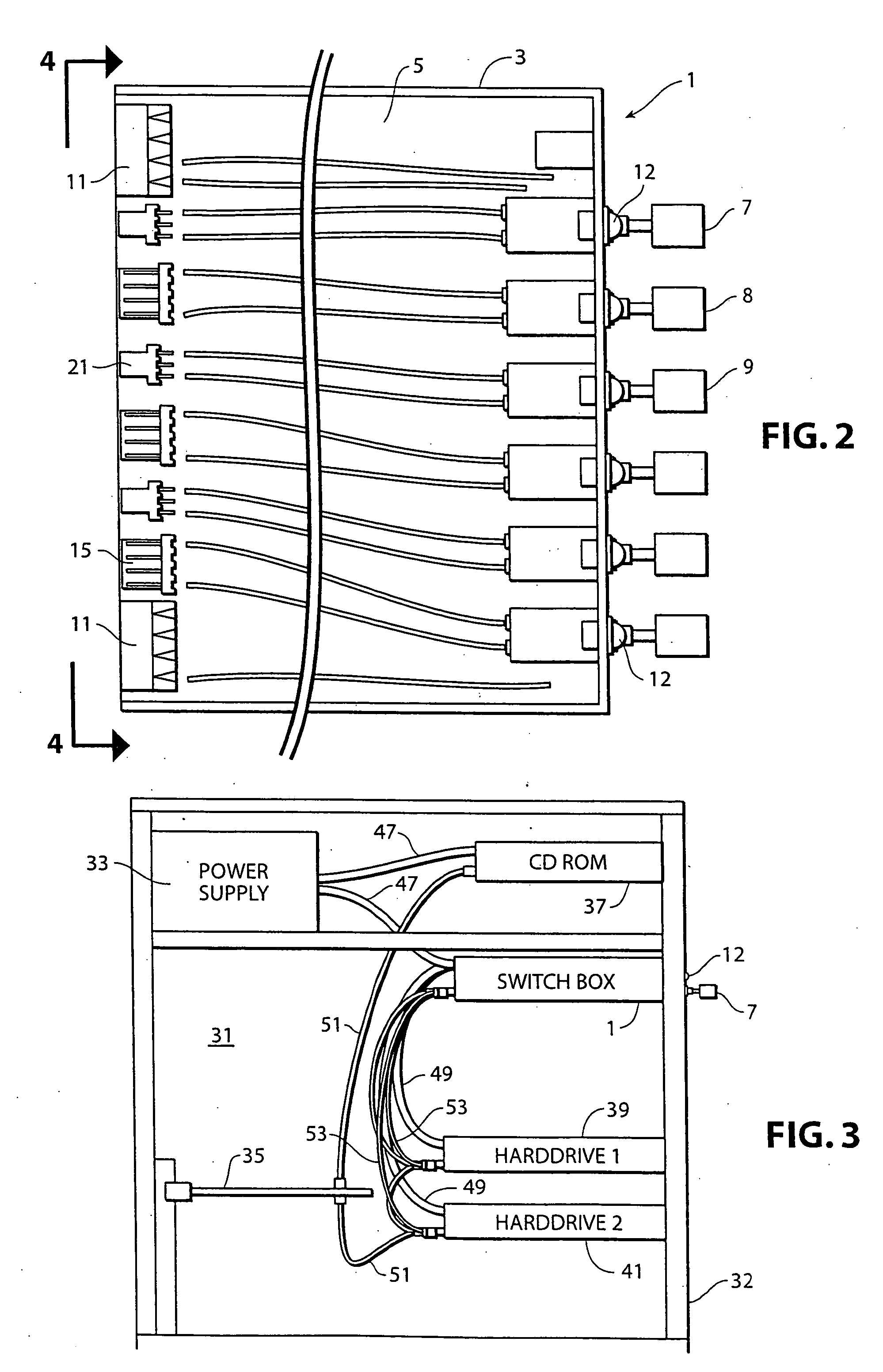 Computer switch assemblies