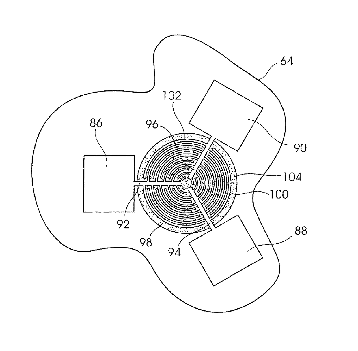 Current switching transistor