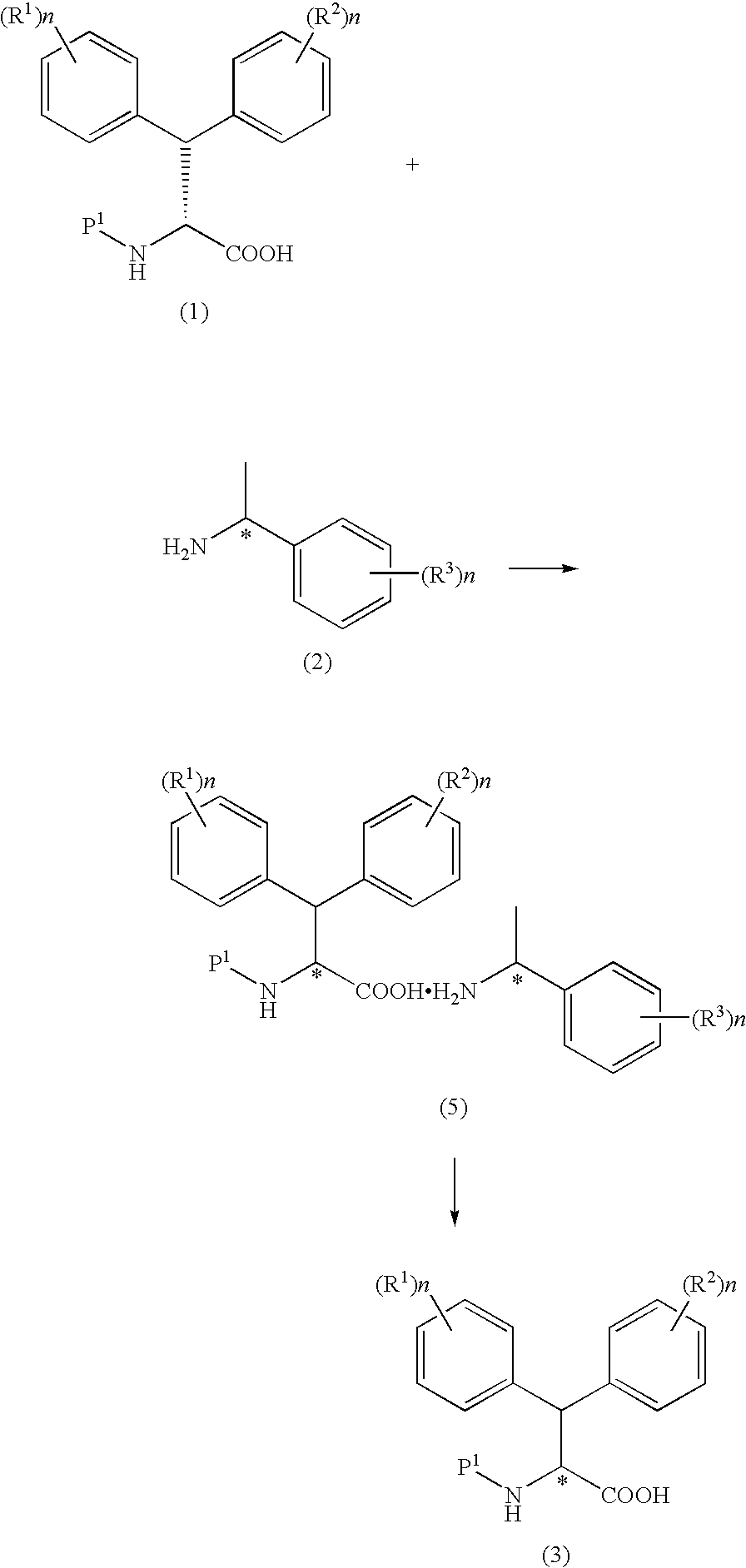 Production method of optically active dephenylalanine compounds