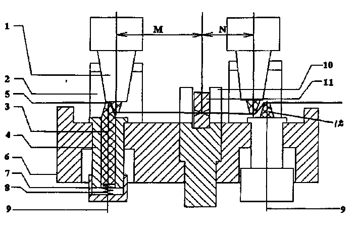 Electronic method and device fo r drawing wire of elastic alloy