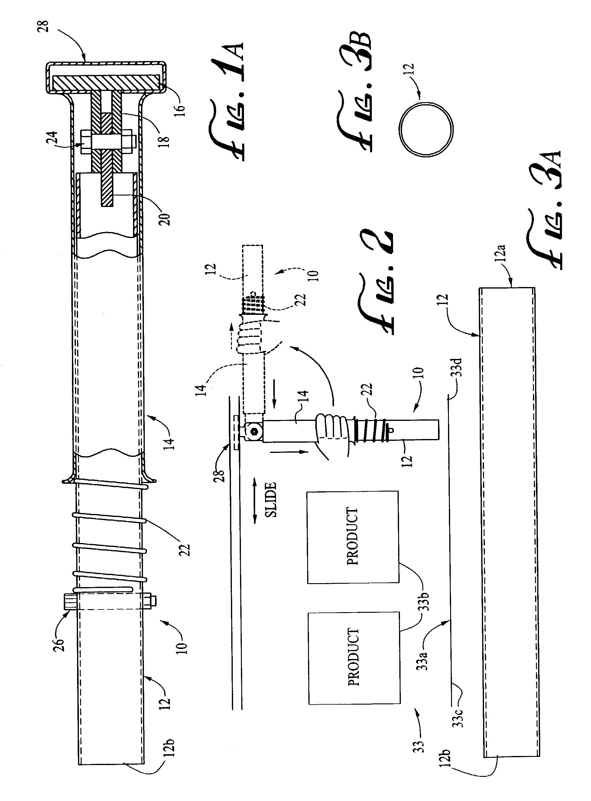 Product restraining device