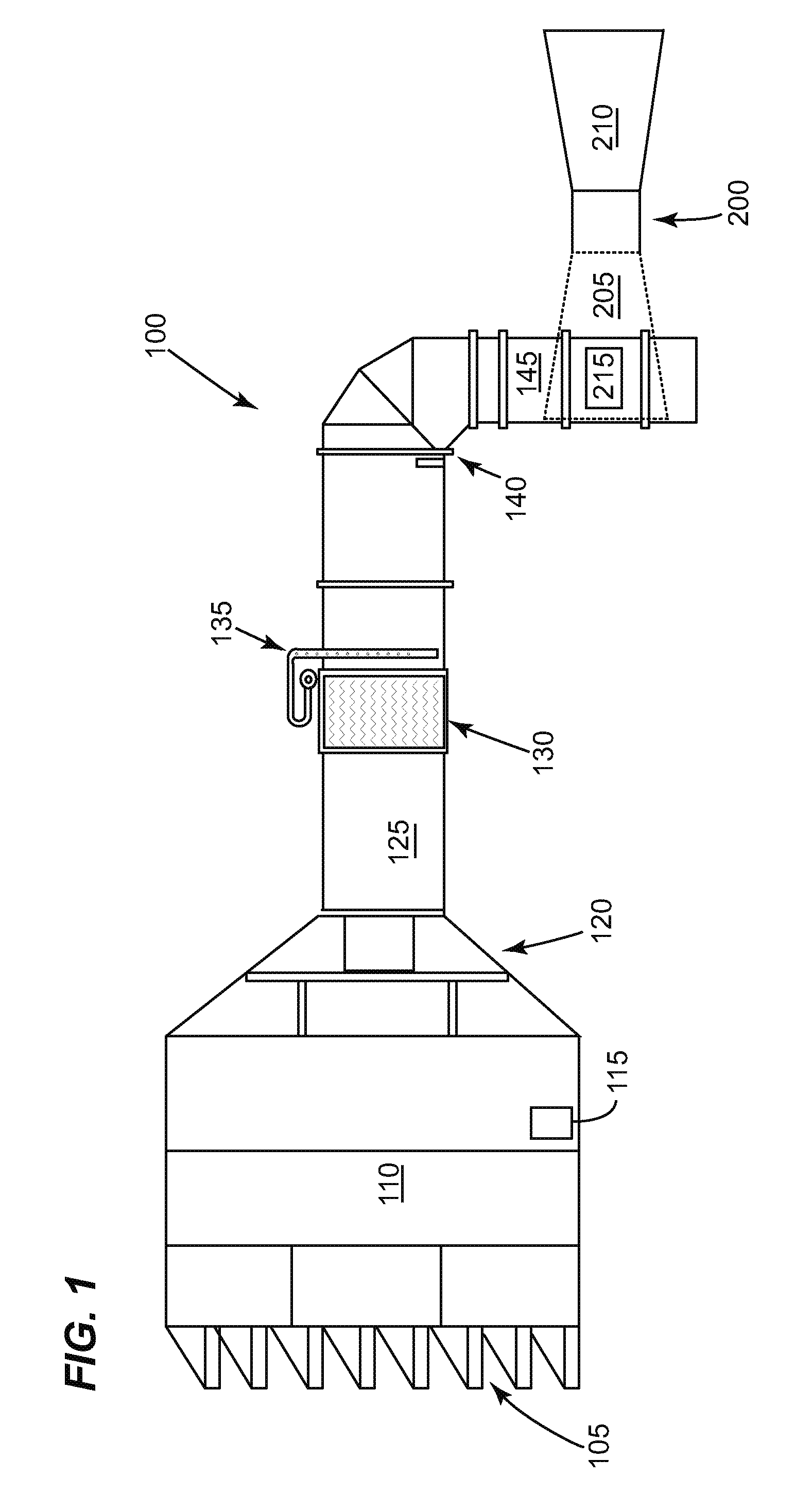 System for reducing deposits on a compressor