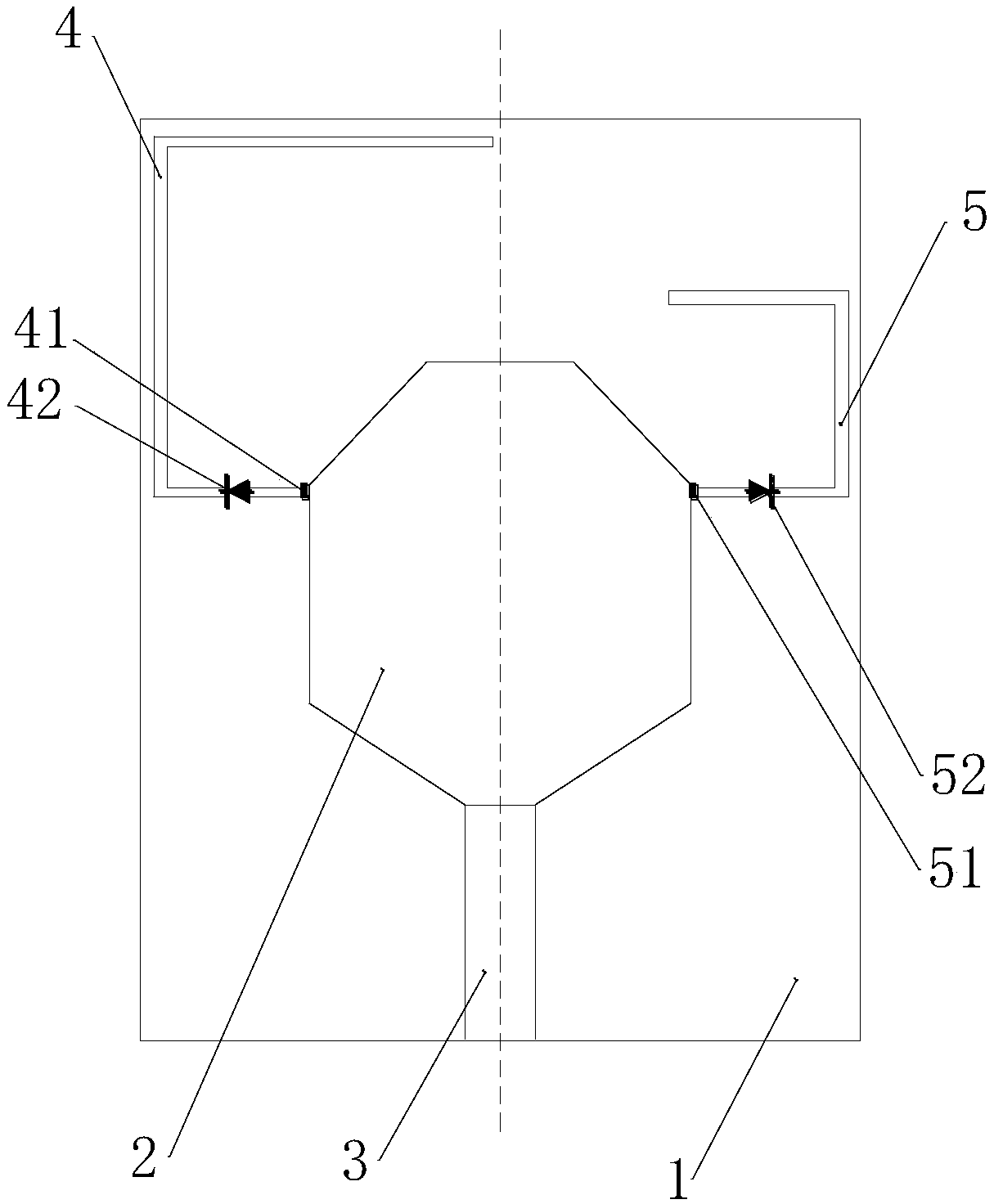 A frequency reconfigurable sensing patch antenna