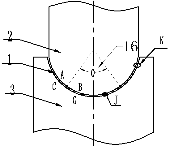 A composite texture roll forming die and a composite texture forming method thereof