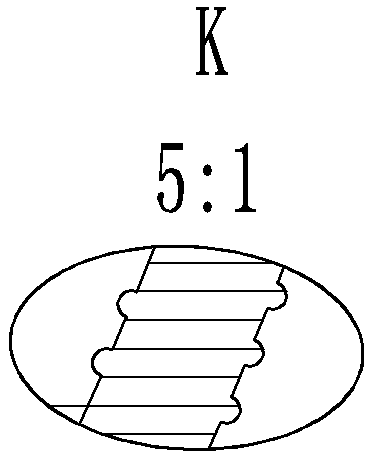 A composite texture roll forming die and a composite texture forming method thereof