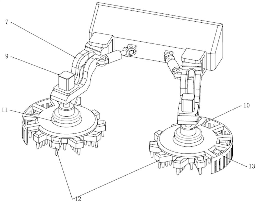 Seabed polymetallic nodule mining vehicle and mining method thereof