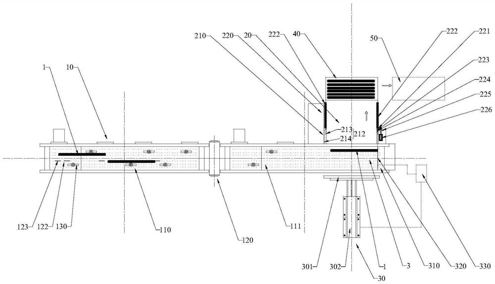 Online automatic packaging device for metal pipes