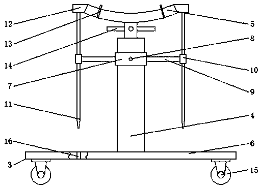 Automatic feeding device for material conveying