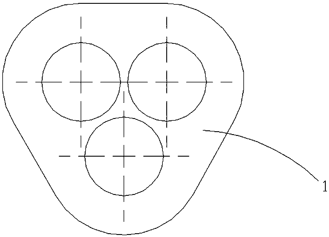 Inlay casting method for multiple steel pipe oil ducts of internal combustion engine body