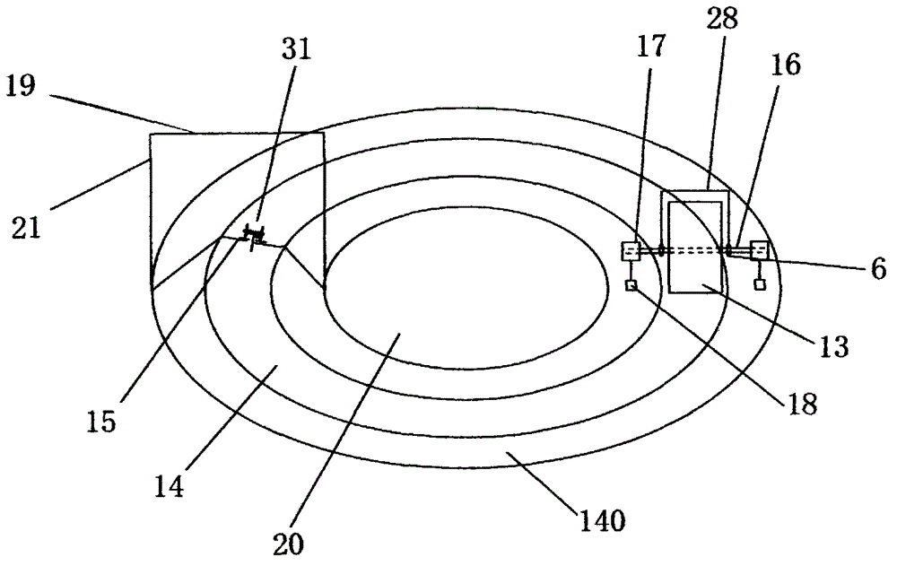 Rotating kinetic-energy perpetual-motion generator