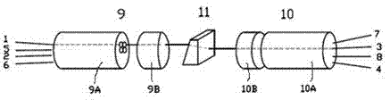 2*2 mechanical optical switch