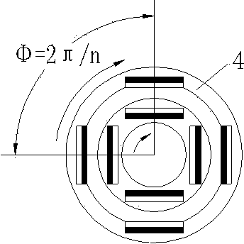 Brushless direct-current magnetic isolation type water pump