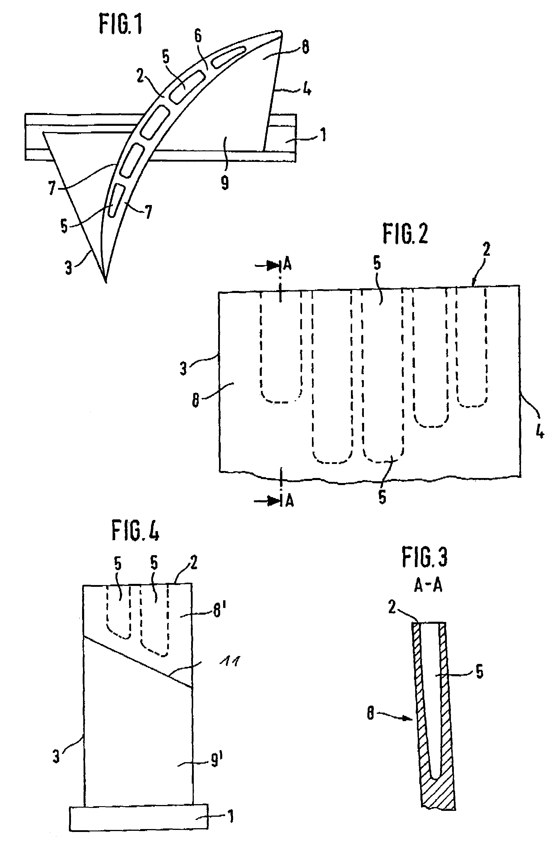 Fan blade for a gas-turbine engine