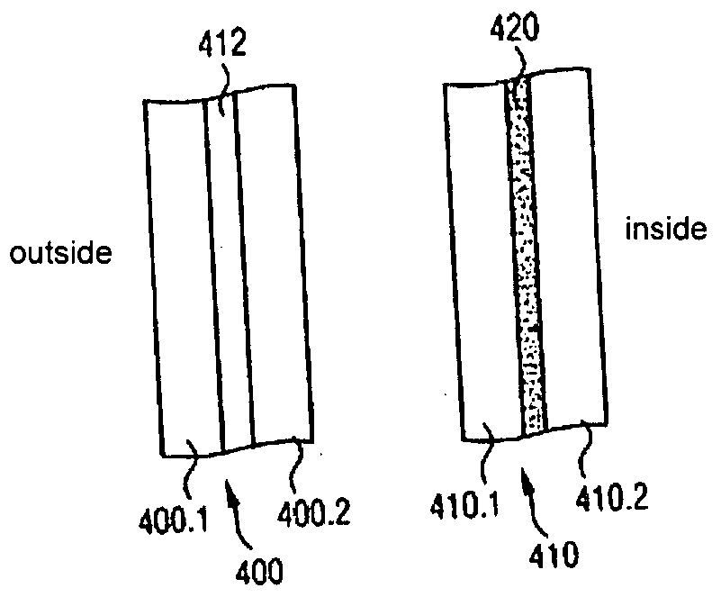 Protective glass against ionizing radiation