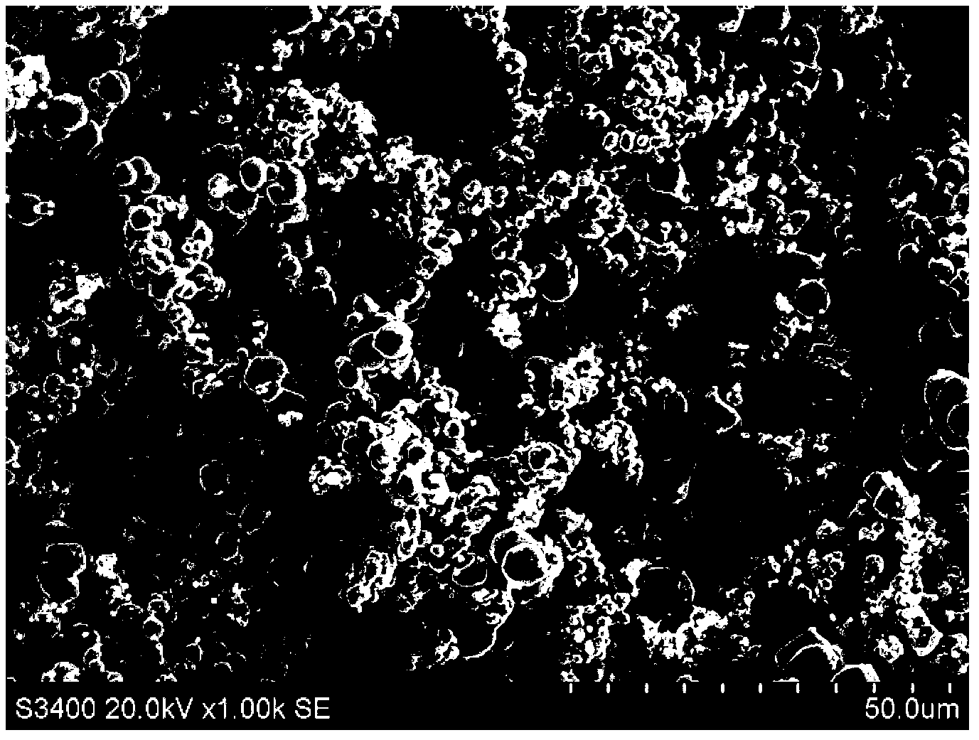 Method for preparing molybdenum powder by molybdenum trioxide