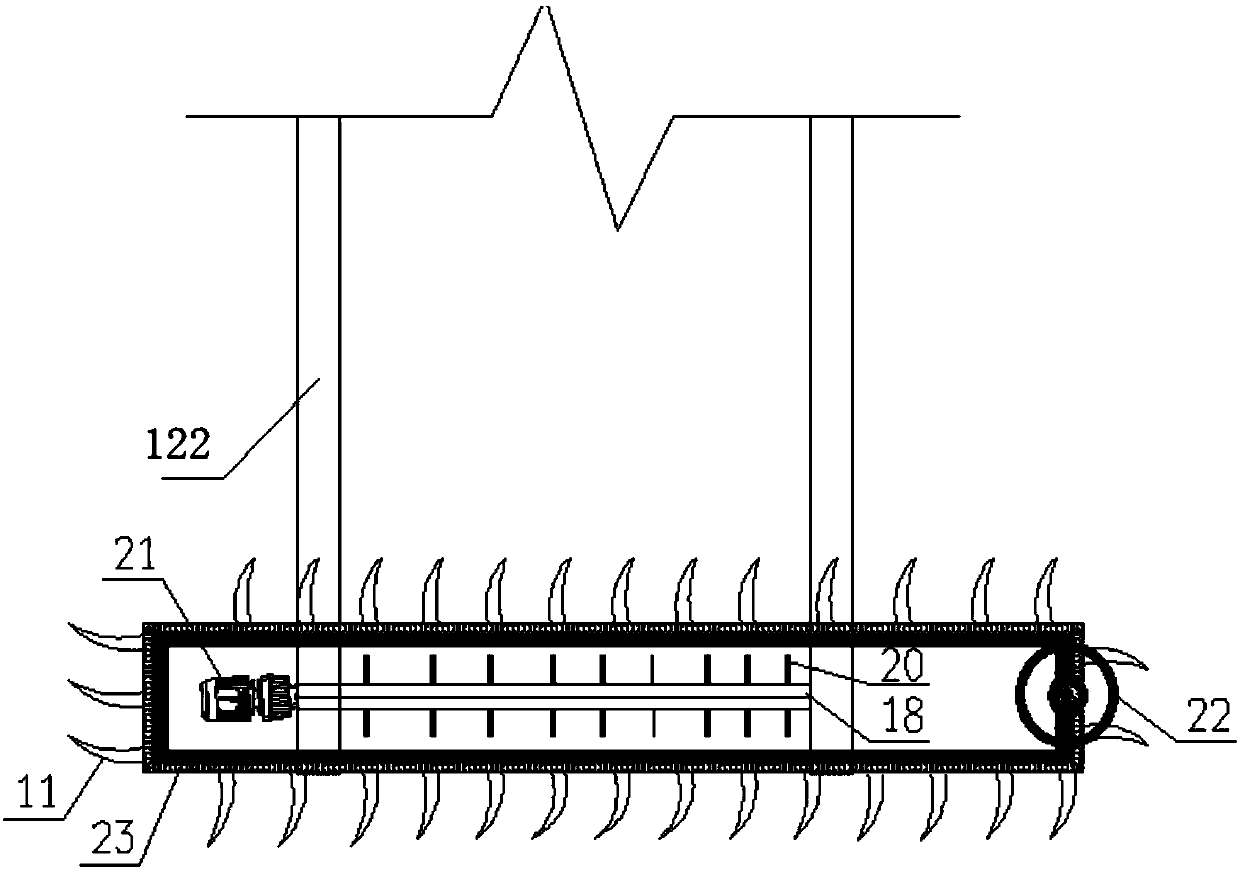 Automatic desilting ship