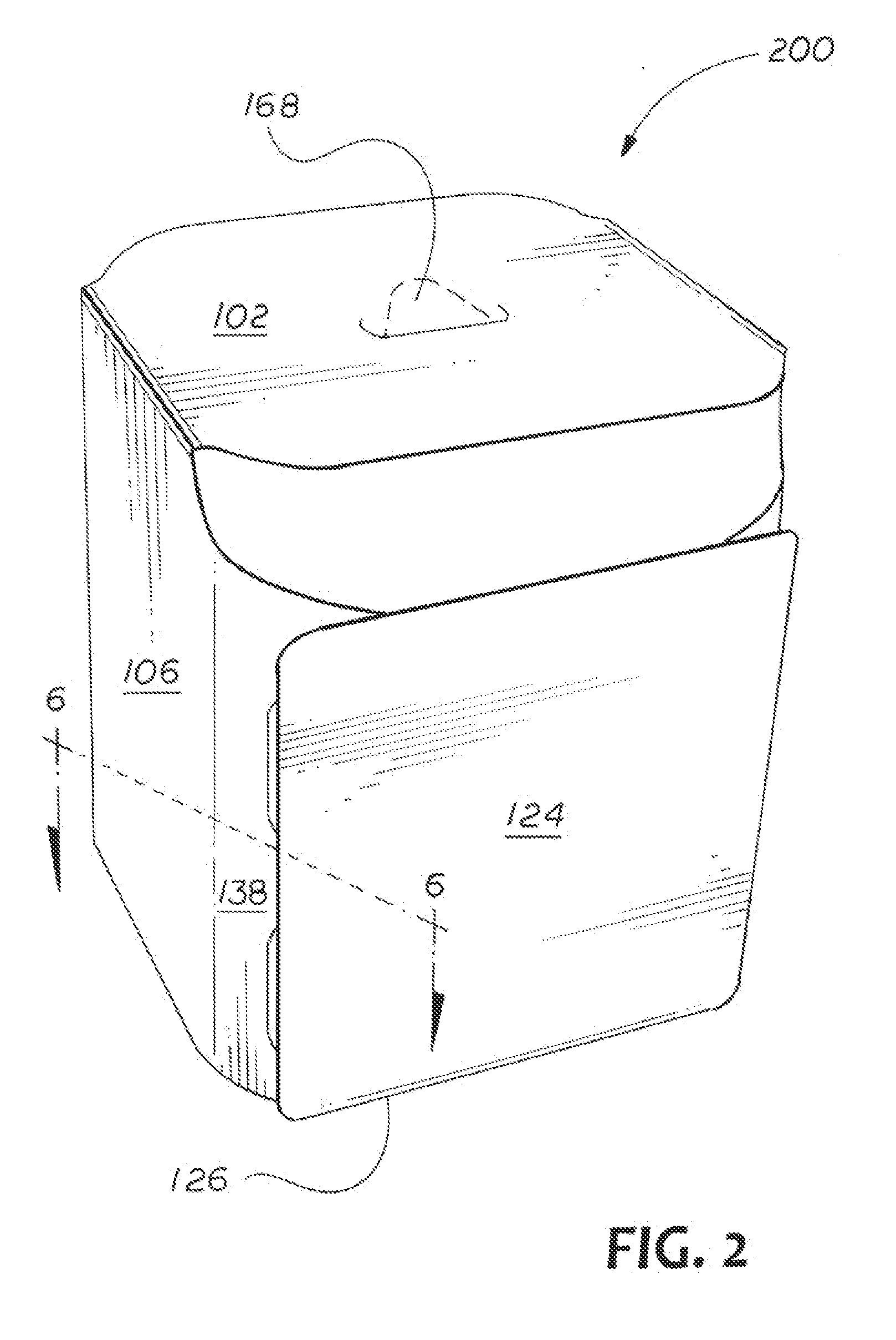 Extended glue strips for securing cartons