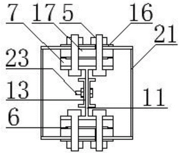 Prefabricated self-centering energy dissipation bracing with I-shaped inner tube and prestressed disc springs