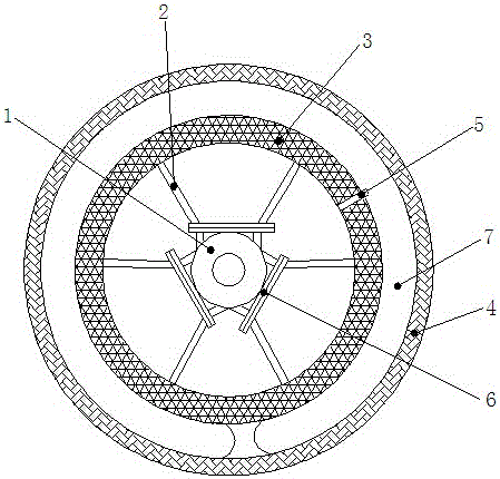 Intelligent safety protection device for detachment of vehicle wheel